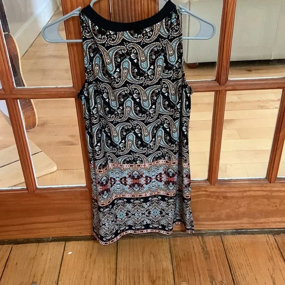 AB Studio blouse/mini dress sized small but could be worn as a medium - Picture 3 of 4